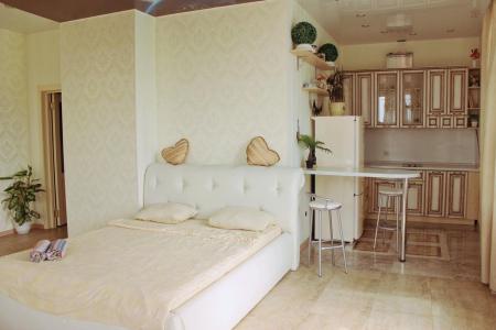 Апартаменты с зелёной террасой