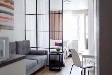 Стильная студия на ул. Потребкооперации