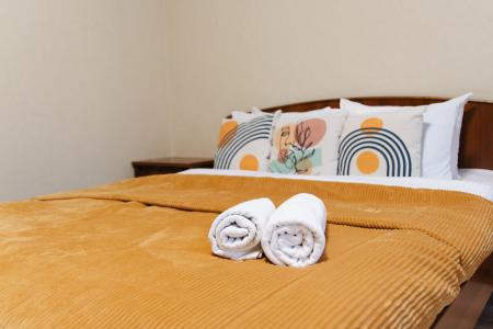 Уютная квартира для четверых на против  ТЦ планета