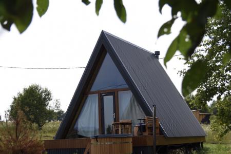 Дом 40 м² возле арт-парка Никола-Ленивец