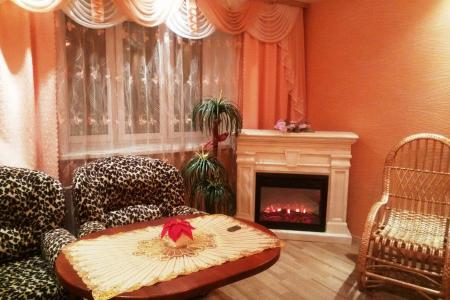 Уютная квартирка с джакузи и камином!