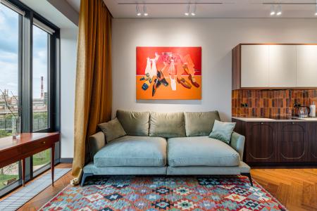 Апартаменты Flat Inn с панорамным видом в ЖК HIDE