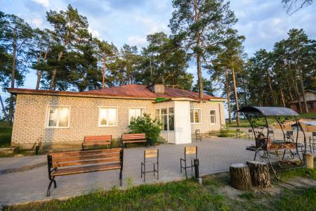 Дом на 10 спален с сауной, база отдыха Солнечный остров