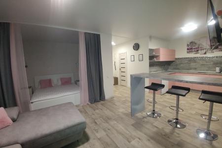 Квартира-студия с дизайнерским ремонтом