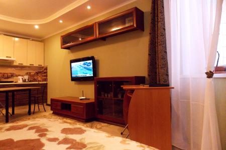 Уютная дизайнерская квартира студия