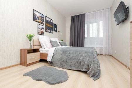 Cosmos Apart ПРОСТОРНАЯ ОДНОКОМНАТНАЯ КВАРТИРА В ЦЕНТРЕ ГОРОДА ДЛЯ 4 ГОСТЕЙ