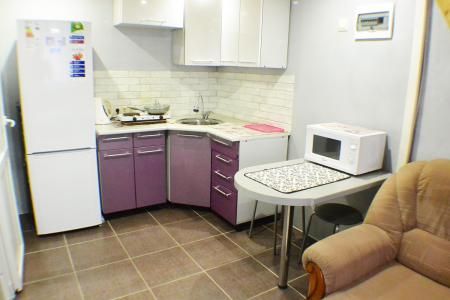 Студия  для 4-5 гостей.