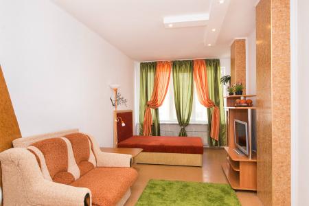 Уютная большая однокомнатная квартира в развлекательном квартале Екатеринбурга