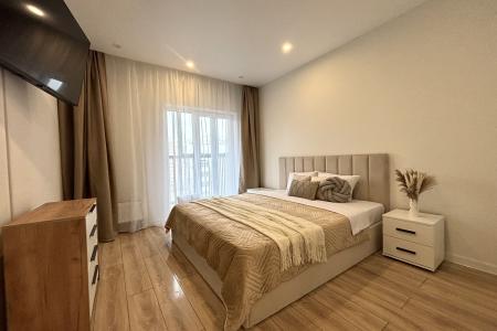 Улучшенная комфортная евродвушка светлая до 5 гостей