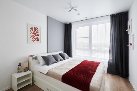 1-к. квартира, 48 м², 2 кровати