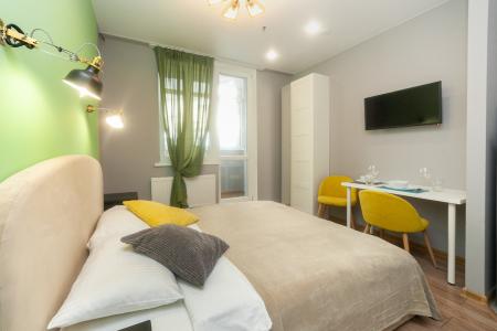 Квартира-студия, 21 м², 1 кровать