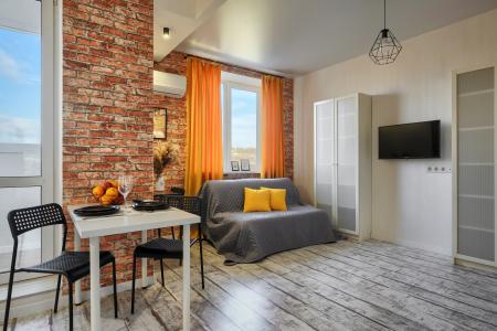 Уютная квартира в центре города с видом на Родину-Мать