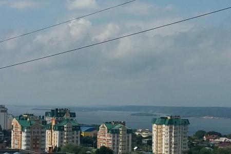 квартира с видом на Волгу