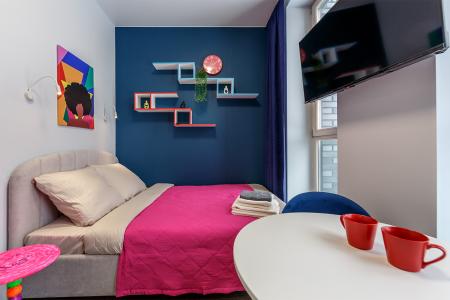 Уютная студия посуточно у метро Водный стадион — светлая, современная, в новом ЖК