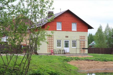 Новый коттедж с сауной в поселке Гатчинские поместья