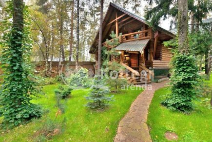 Бревенчатый сруб в живописном месте для компании до 22 человек по Новорижскому шоссе