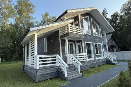 Двухэтажный коттедж в Домодедово