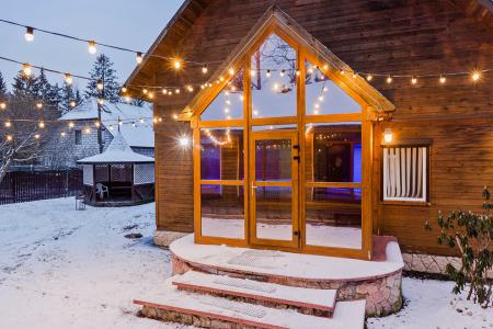 Коттедж в скандинавском стиле со SPA-комплексом в посёлке Песочный