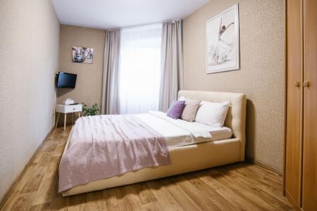 Двухкомнатная квартира рядом с Платинум Ареной