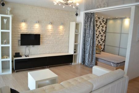 Дизайнерская квартира с шикарным видом на Волгу