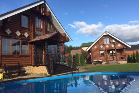 Дом с бассейном и сауной на 35-80 гостей