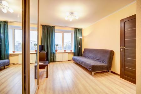 Однокомнатная квартира после ремонта в тихом зеленом районе в 20 минутах езды от Невского