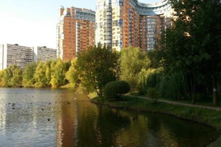 Апартаменты  на  берегу озера у  м.Юго-Западная