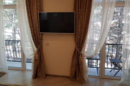 Престижные новые апартаменты до 4 человек в живописном месте в центре Сочи