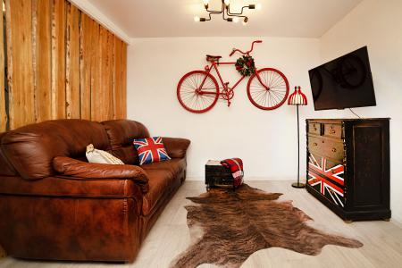 Двухкомнатная квартира в Шотландском стиле в центре города