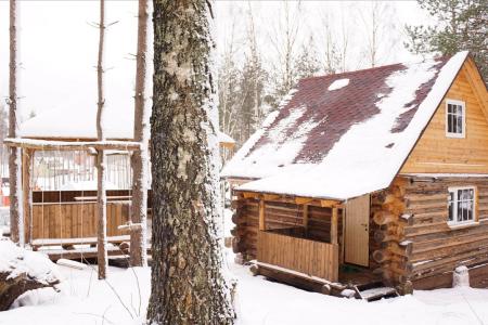 Двухэтажный домик с баней в экологически чистом месте в Токсово