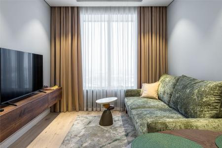 Апартаменты Flat Inn в ЖК Дом Chkalov у метро Курская