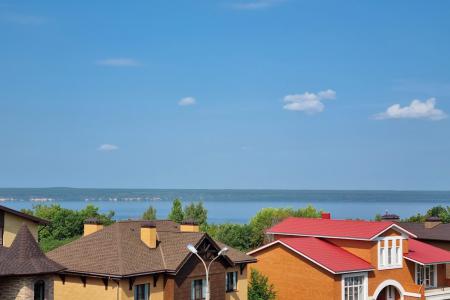 Апартаменты С ВИДОМ на ВОЛГУ, кондиционер, джакузи. Гостиничный сервис