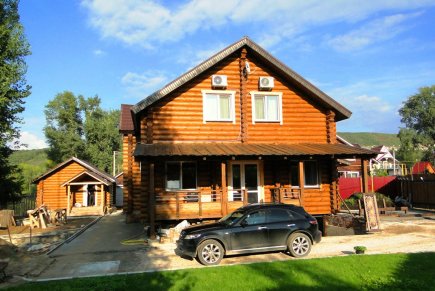 Коттедж на берегу Волги Бригантина