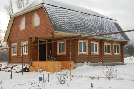 Сдается дом из сруба с баней