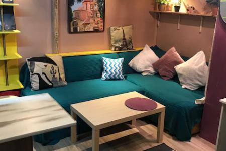 КОМНАТА 2х этажная с собственным душем в стиле лофт