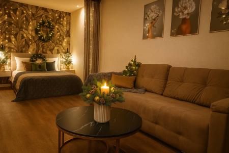 Современная квартира сети "Все в гости" в ЖК ГРИГ