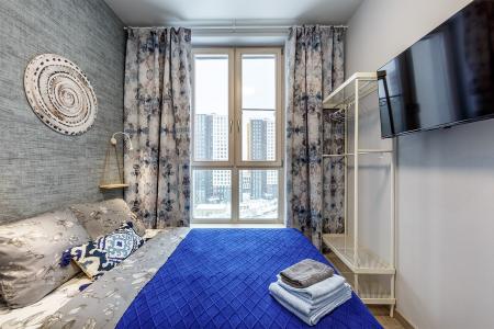 Уютная студия посуточно у метро Водный стадион — светлая, современная, в новом ЖК