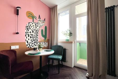 Очаровательная и большая студия с балконом в самом центре Ростова!