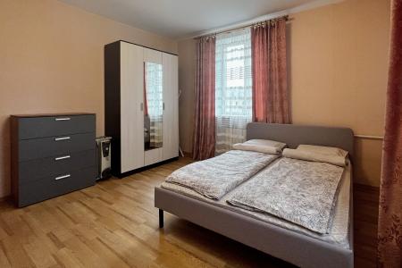 Большая двухкомнатная квартира с изолированными комнатами на 3 раздельных спальных места!