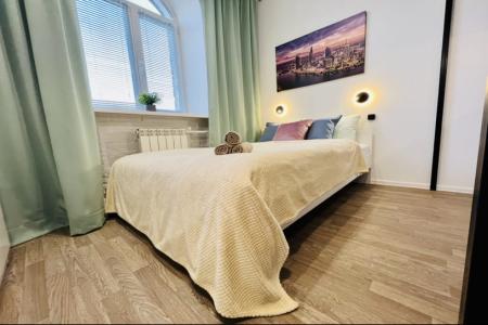 Уютная квартира-студия со свежим дизайнерским ремонтом