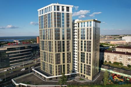 Квартира в центре с парковкой и видом на Волгу и город