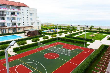 Квартира в Олимпийском парке, вид на море