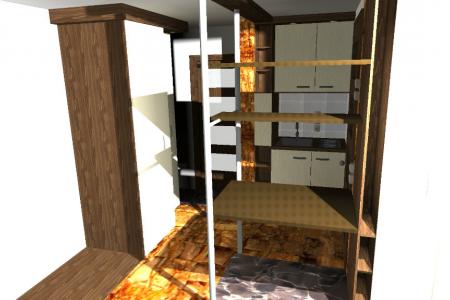 Новый дом. Две смежные студии. ЛДС Зима Лето