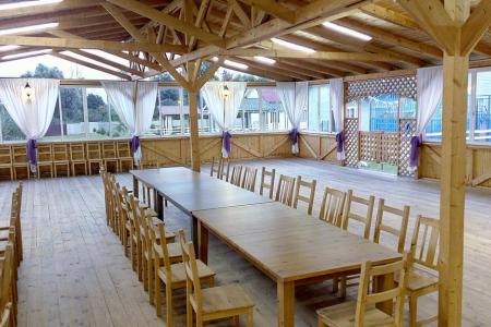 Аренда дома на сутки для свадеб, мероприятий, 500 м², Юрьево