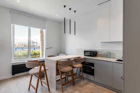 Апартаменты Flat Inn на набережной в ЖК «Квартал на набережной NOW» на проспекте Лихачёва