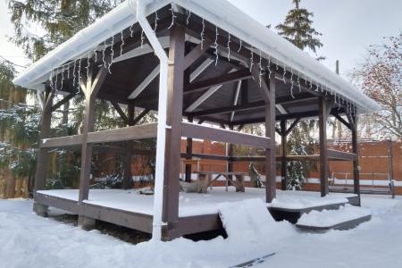 Хороший коттедж для отдыха посуточно.