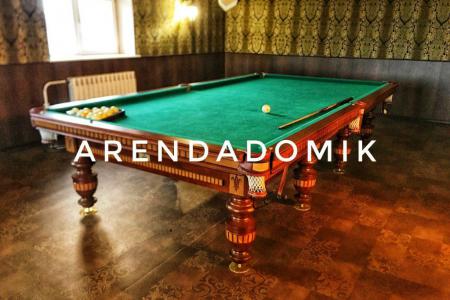 Водяникова с бильярдом