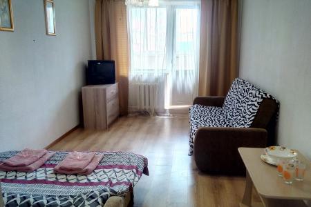 Апартаменты с 1 спальней с видом на Кирилло-Мефодиевский собор.