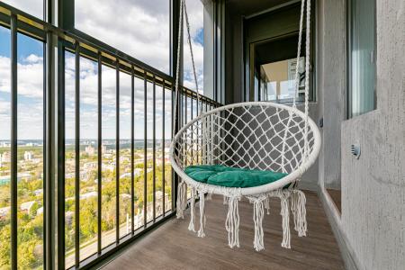 Уютная квартира с потрясающим видом с 20 этажа