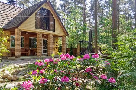 Коттедж с баней и сауной рядом с Финским заливом